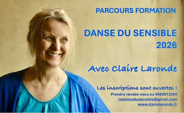 Formation Claire Laronde 2026 - flyer